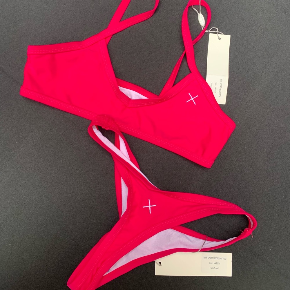 Boutine LA Sporty Top (medium) and bottom (small) Brand New